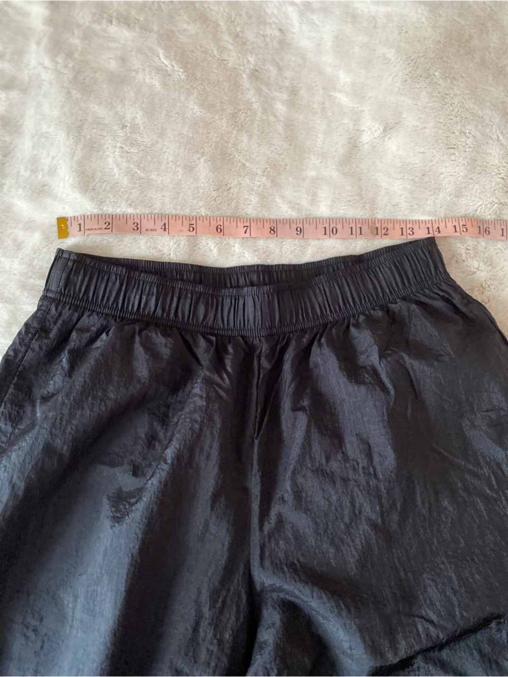 Athleta Lunar Sheen Utility mid rise nylon black pants - Picture 12 of 14